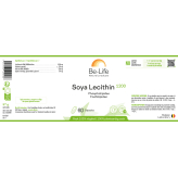 Soja Soja Lecithin 1200 60 Kapseln - Be-Life - Nahrungsergänzungsmittel - 3