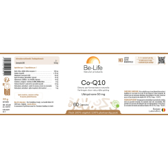 Co-Q10 Ubichinon 50 mg 60 Kapseln - Be-life - Nahrungsergänzungsmittel - 3