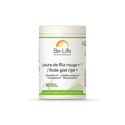 Levure de Riz rouge + Bio 60 gélules - Be-Life - Toute la gamme Be-Life - 1
