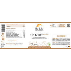 Co-Q10 Vital (Ubiquinol) 60 caps. - Be-Life - Enzymes - 3