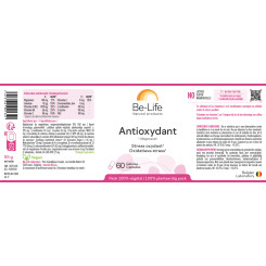 Antioxydant 60 gélules - Be-Life - Antioxydants - 3