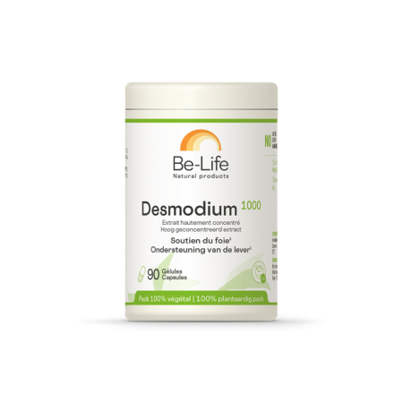 Desmodium 1000 Hochkonzentrierter Extrakt VEGAN 90 Kapseln - Be-Life - Das gesamte Be-Life Sortiment - 1