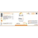 Paba 500 (Acide para-aminobenzoïque) 60 gélules - Be-Life - Vitamines - 3