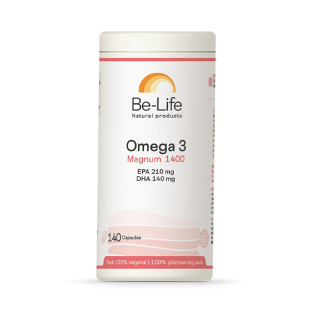 Omega 3 Magnum 1400 140 Kapseln - Be-Life - Essentielle Fettsäuren (Omega) - 1