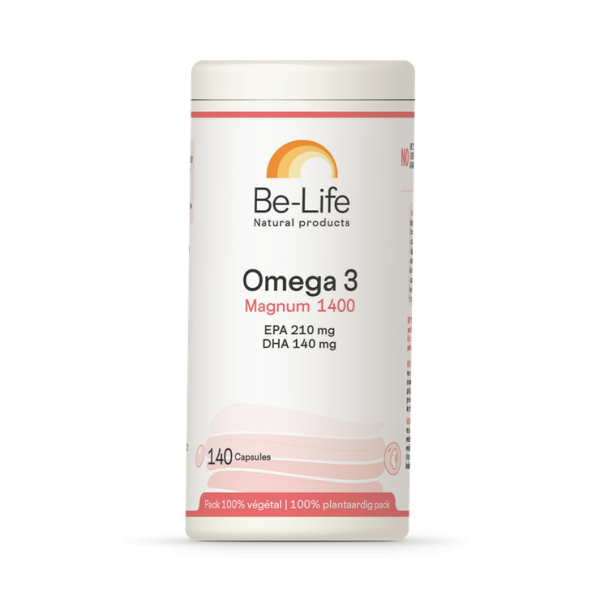 Omega 3 Magnum 1400 140 Kapseln - Be-Life - Essentielle Fettsäuren (Omega) - 1