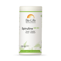 Spirulina 500 Bio 200 Tabletten - Be-Life - Das gesamte Be-Life-Sortiment - 1