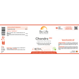 Chondro 650 (sulfate de chodroïtine) 60 gélules - Be-Life - Chondroïtine - Glucosamine - MSM - Acide Hyaluronique - 2