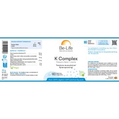Kalium K Komplex 60 Kapseln - Be-Life - Nahrungsergänzungsmittel - 3