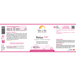 Relax Night 60 Kapseln - Be-Life - Nahrungsergänzungsmittel - 3