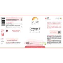Omega 3 180 Kapseln - Be-Life - Essentielle Fettsäuren (Omega) - 2