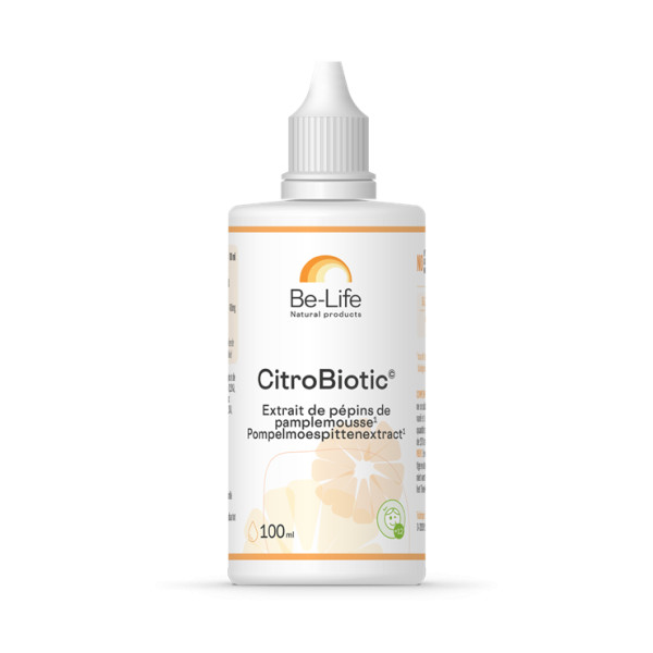 Citrobiotic Bio 100 ml - Be-Life - Extrait de Pépins de Pamplemousse - EPP - 1