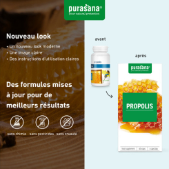 Propolis Bio 60 gélules - Purasana - Produits de la Ruche - 4