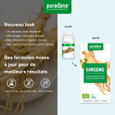 Ginseng Bio 300mg  80 gélules - Purasana - Gélules de plantes - 4