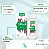 Konjac 90 gélules - Purasana - Gélules de plantes - 5