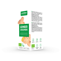 Gingembre Bio 60 gélules - Purasana - Gélules de plantes - 2