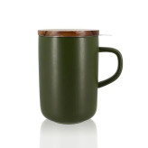 -Tisanière juliet kaki en grès 475ml - Ogo Living