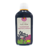 -Bio-Holundersirup aus handwerklich hergestellten schwarzen Beeren, 200 ml