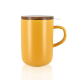 -Tisanière juliet jaune en grès 475ml - Ogo Living