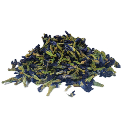 Kräutertee mit blauer Schmetterlingserbsenblüte – Bio-Schmetterlingserbsenblüten - 1