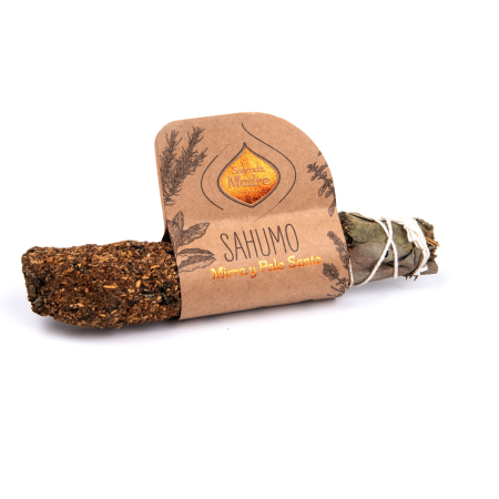 Räucherstäbchen - Salbei, Myrrhe und Palo Santo - 1 Stück - Sagrada Madre - 1