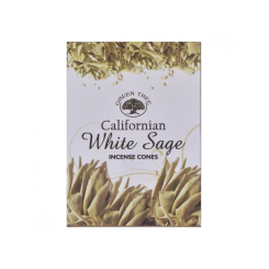 Doosje witte salie van 15 g +/- 10 kegeltjes - Groene boom - Wierook, traditionele harsen en smudge - 1