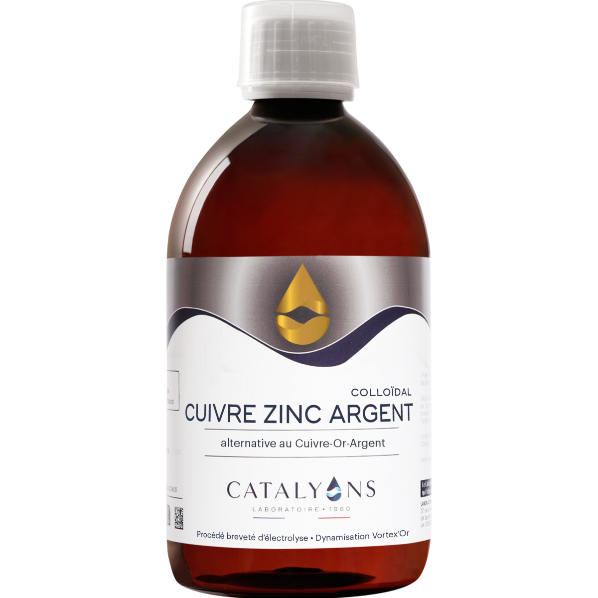 Cuivre Catalyons - 500 Ml - Complément Bien-être Général Et Immunitaire