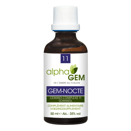 GEM - NOCTE - Schlafknospe - 50 ml Bio - Alphagem GC11 - 1