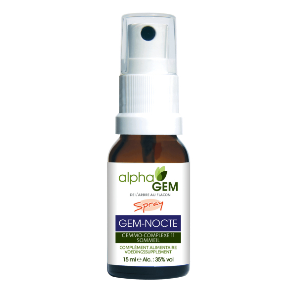 GEM - NOCTE - Slaap Bud - Spray 15 ml Biologisch - Alphagem GC11 - 1