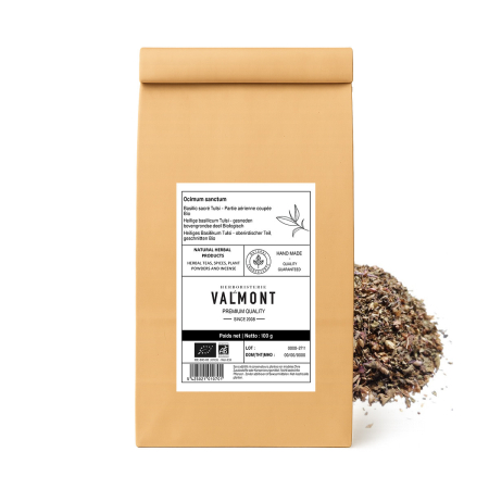 Bio-Kräutertee mit Heiligem Basilikum, Tulsi, geschnittene Pflanze - 2