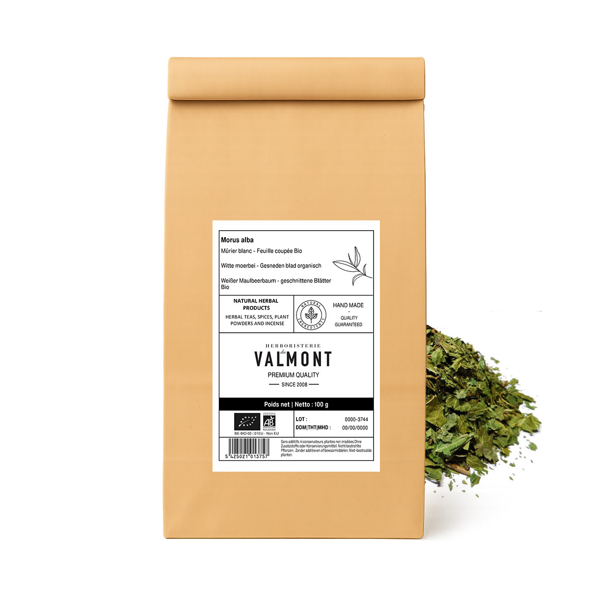 Extrait De Feuille De Mûrier Blanc - Complément Perte De Poids & Santé Cardiaque | 1000mg | 30/60/120 Gélules