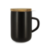Juliet zwarte theepot van aardewerk 475 ml - Ogo Living - 1