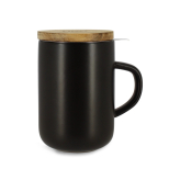 -Juliet zwarte theepot van aardewerk 475 ml - Ogo Living