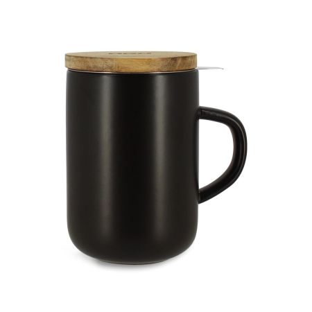 Juliet Teekanne aus schwarzem Steinzeug, 475 ml - Ogo Living - 1