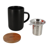 Juliet zwarte theepot van aardewerk 475 ml - Ogo Living - 3