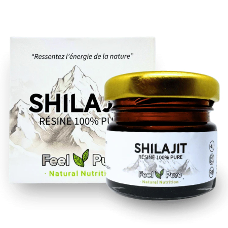 Shilajit – Konzentriertes Harz mit 75 % Fulvosäure, 30 g – Feel Pure - 1