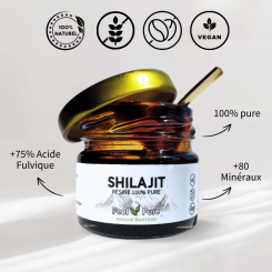 Shilajit – Konzentriertes Harz mit 75 % Fulvosäure, 30 g – Feel Pure - 2