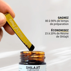 Shilajit-Harz-Messlöffel - Feel Pure - 2