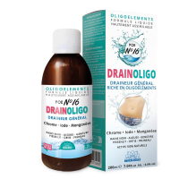 -Drainoligo oligoéléments (POE N°16) 200 ml - Bioligo