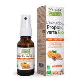 -Mundspray mit grünem Propolis und Bio-Grapefruitkernextrakt, Honig und Orange 20 ml - Propos'Nature