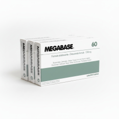 Packung mit 3 Schachteln Megabase 60 Kapseln – Biophytarom Laboratory