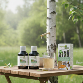 Eco Pack - 2x Biologisch Lacto-Gefermenteerd Berkensap 250ml - Alphagem - 2