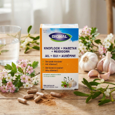 Knoblauch, Mistel, Weißdorn – 80 Kapseln – Bional - 2