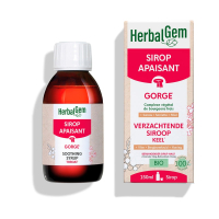 -Sirop Apaisant Refroidissements Bio (sureau - propolis - &eacute;chinac&eacute;e) 150 ml - Herbalgem