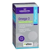 -Omega-3 Platinum DHA et EPA - Huile d'algues - 60 Softgels - Mannavita