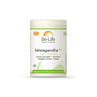 -Ashwagandha Plus - Stress et Sommeil - 60 g&eacute;lules v&eacute;g&eacute;tales - Be Life
