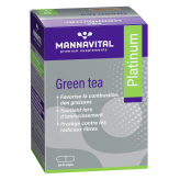 -Platinum Groene Thee (Gestandaardiseerd Extract 60%) 60 Capsules - Mannavital