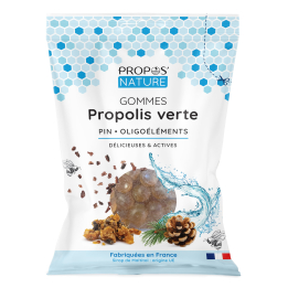 Gomme à la Propolis verte...