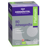 -Ashwagandha Bio Platinum 60 gélules végétales - Mannavital