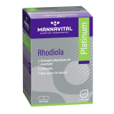 -Rhodiola Platinum (Extrait standardisé) 60 capslues - Mannavital
