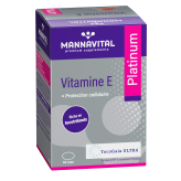 -Vitamine E Platinum 60 capsules - Mannavital